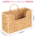 Rattan Woven Wall Magazine Basket